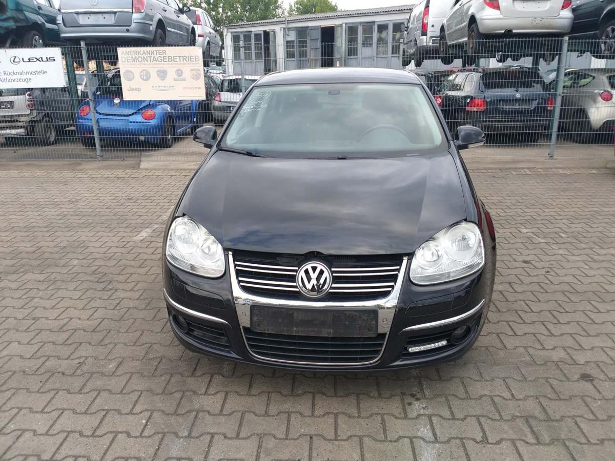 VW Jetta 1K2 original Tür hinten links LC9X Deepblack Bj.2009